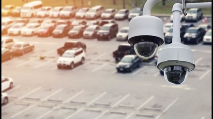 How to tell if a parking lot has Cameras