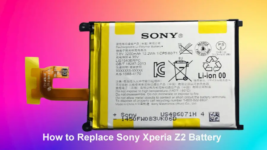 How to Replace Sony Xperia Z2 Battery