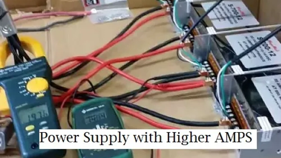 Can I use a Power Supply with Higher AMPS
