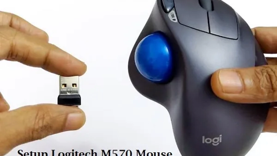 How to Setup Logitech M570 Mouse?