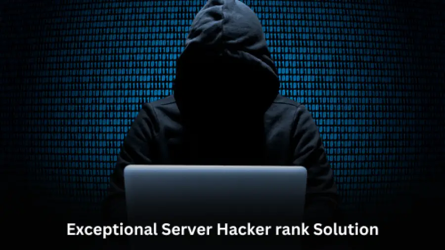 Exceptional Server Hacker rank Solution