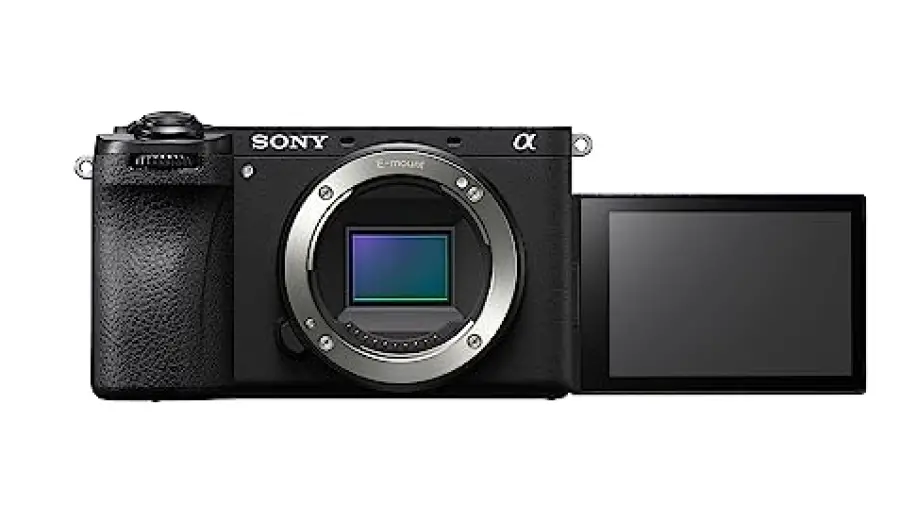 Sony Alpha 6700 – APS-C Interchangeable Lens Camera with 24.1 MP Sensor, 4K Video, AI-Based Subject Recognition, Log Shooting, LUT Handling and Vlog Friendly Functions