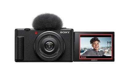 The best Sony Cameras Sony ZV-1F Vlog Camera for Content Creators and Vloggers Black