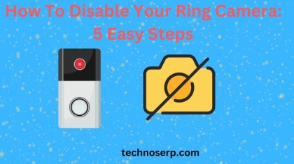 How To Disable Your Ring Camera