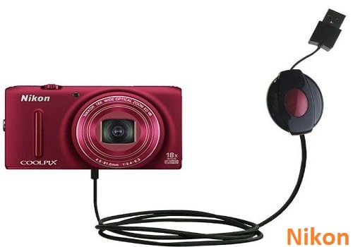how to charge a nikon coolpix camera?