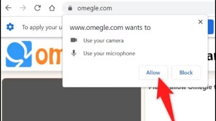 How to Unblock Camera on Omegle on Android Phone