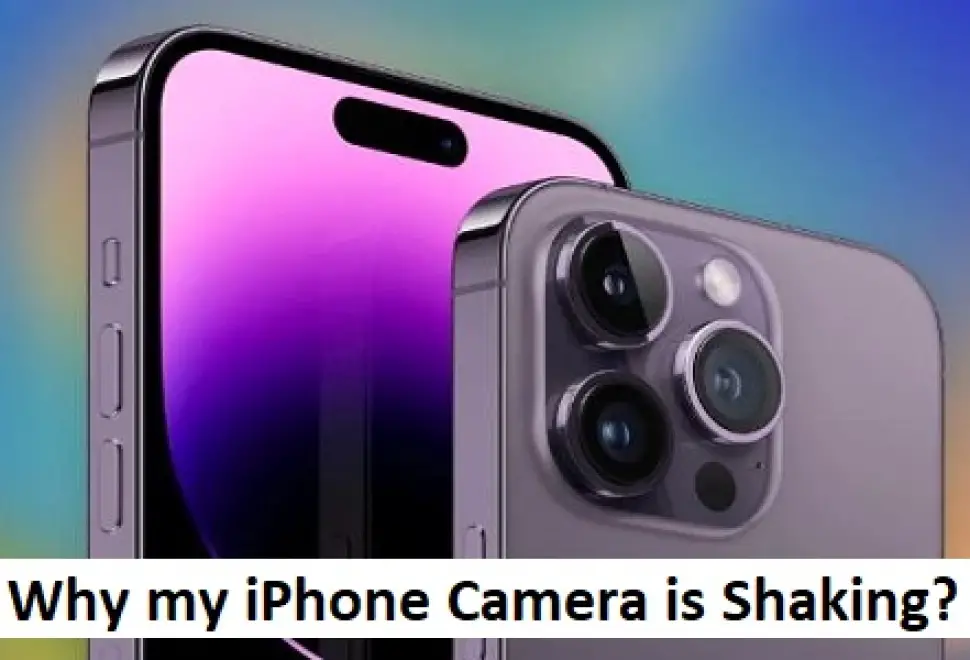 why my iPhone camera is shaking?