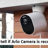 How to Tell If Arlo Camera is Recording?